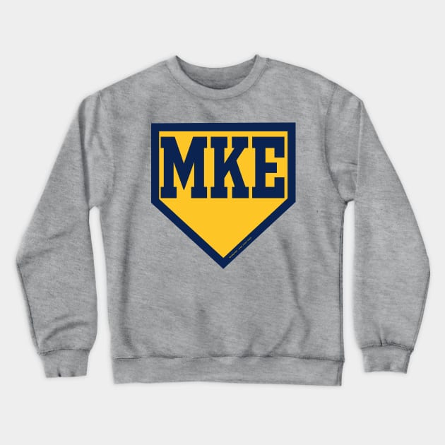 MKE Home Crewneck Sweatshirt by wifecta